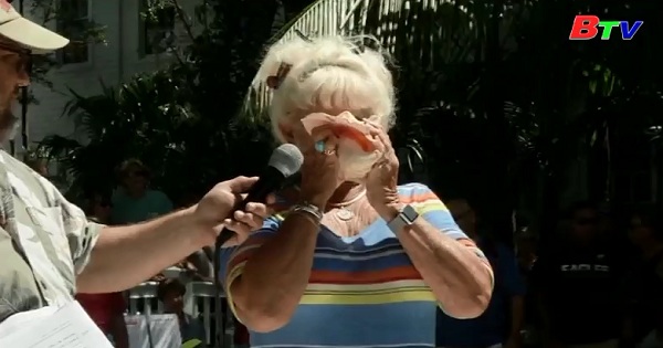 Cuộc thi thổi vỏ ốc thường niên lần thứ 55 ở  Florida, Mỹ  